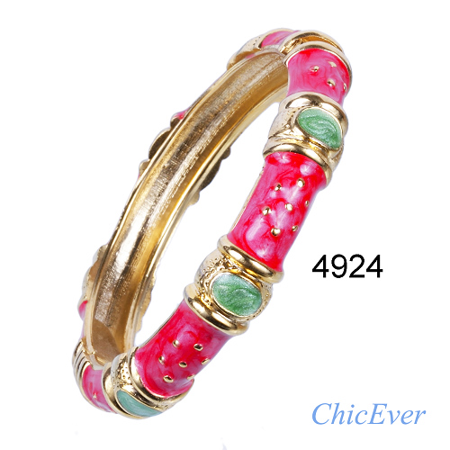 Armreif, Armreifen, Armband, Armkette, Cloisonne, 4924 - zum Schließen ins Bild klicken